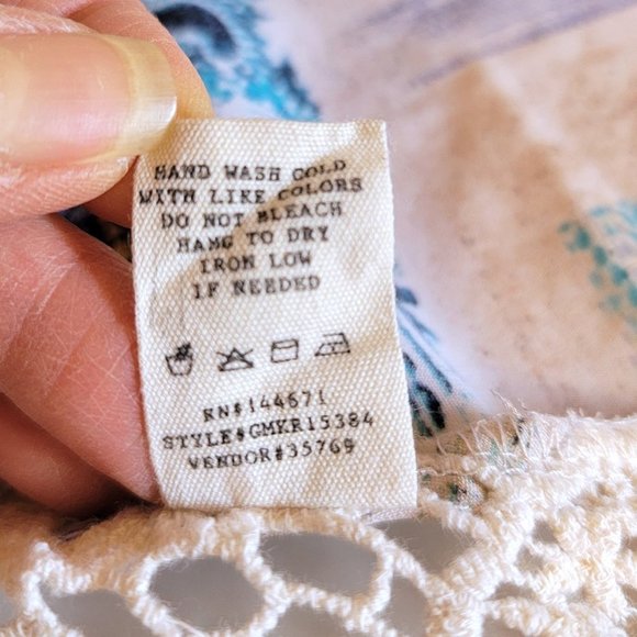 gimmicks BKE Top Lace Beading Sleeveless S - Picture 10 of 11